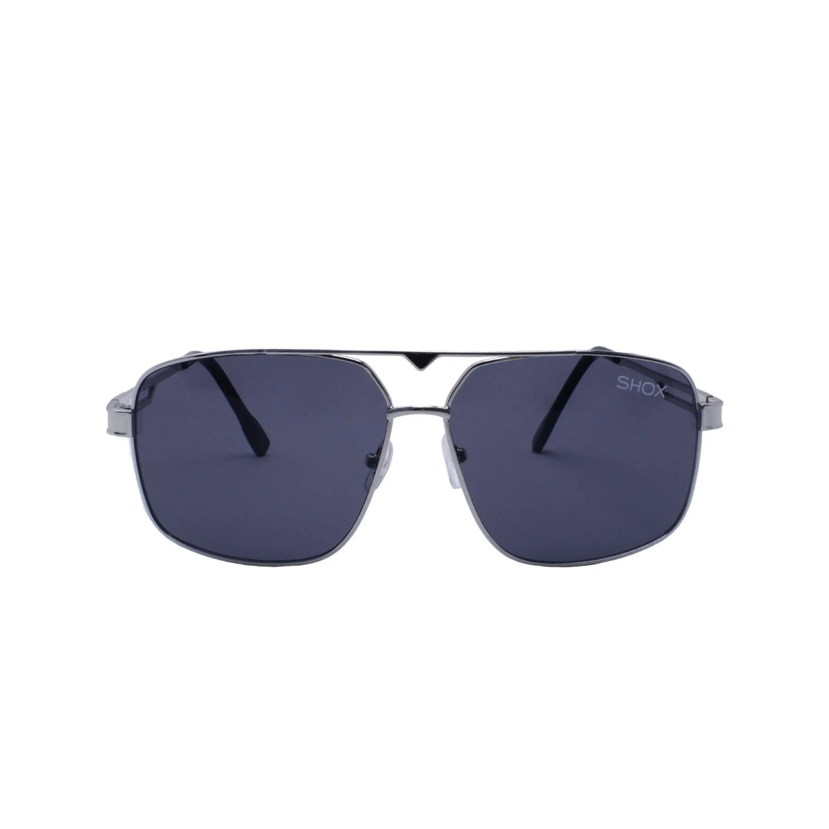 99 Problems – Lightweight Metal Trapezoid Sunglasses in Gold & Tinted Lens Finishes Shoxshades