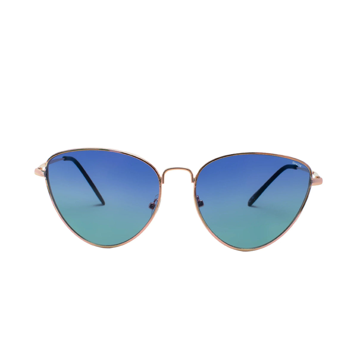 Angel – Lightweight Metal Cat Eye Sunglasses with Tinted Lenses SHOX