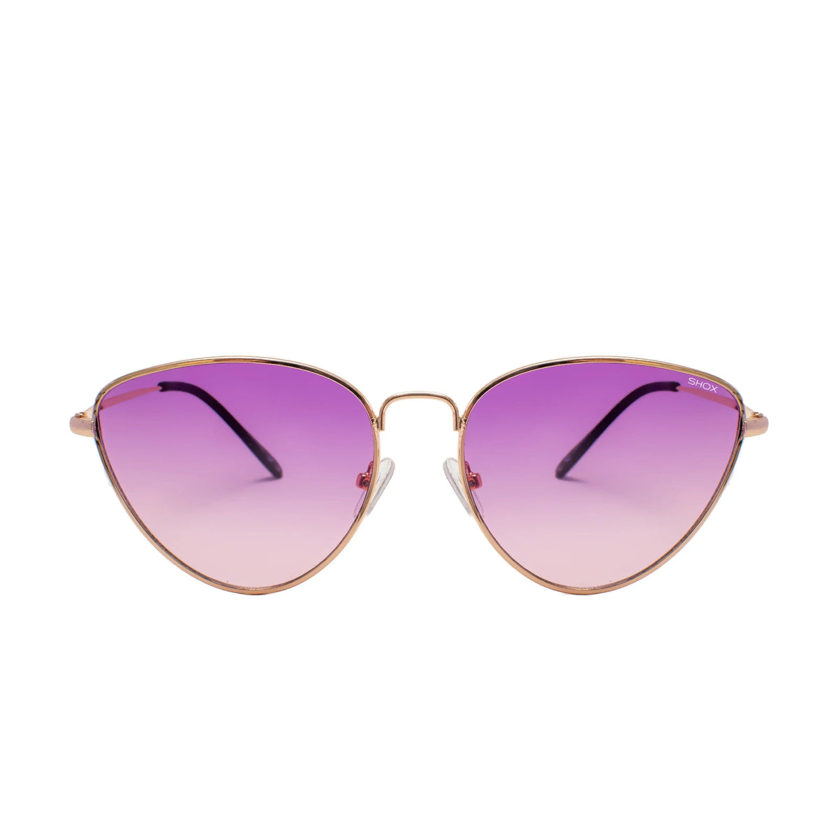 Angel – Lightweight Metal Cat Eye Sunglasses with Tinted Lenses SHOX