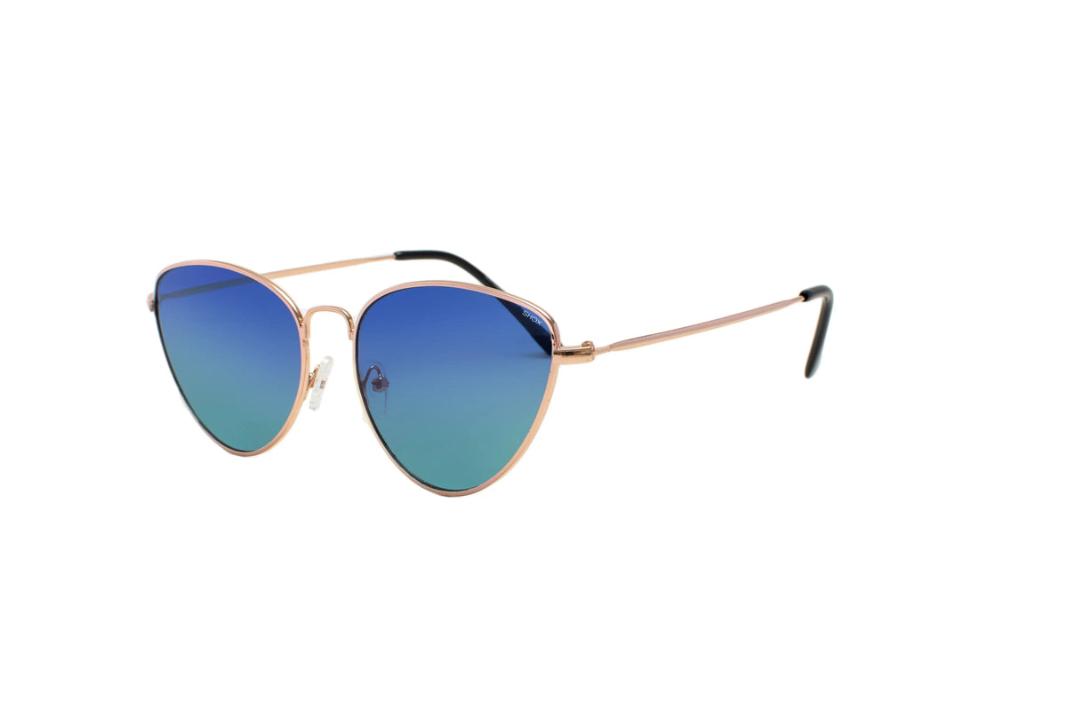 Angel – Lightweight Metal Cat Eye Sunglasses with Tinted Lenses SHOX
