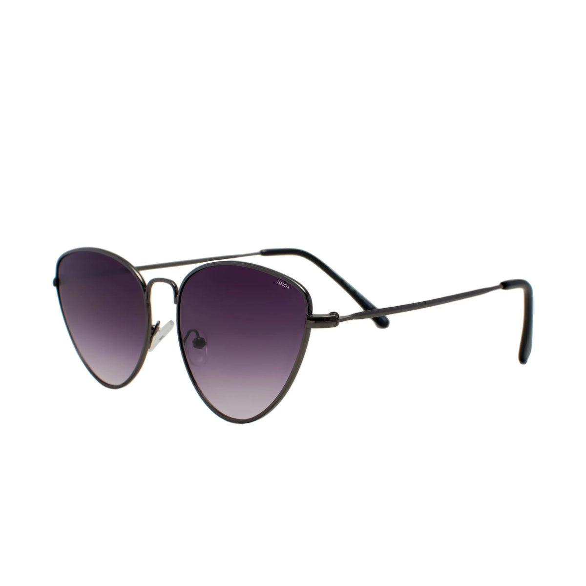 Angel – Lightweight Metal Cat Eye Sunglasses with Tinted Lenses SHOX