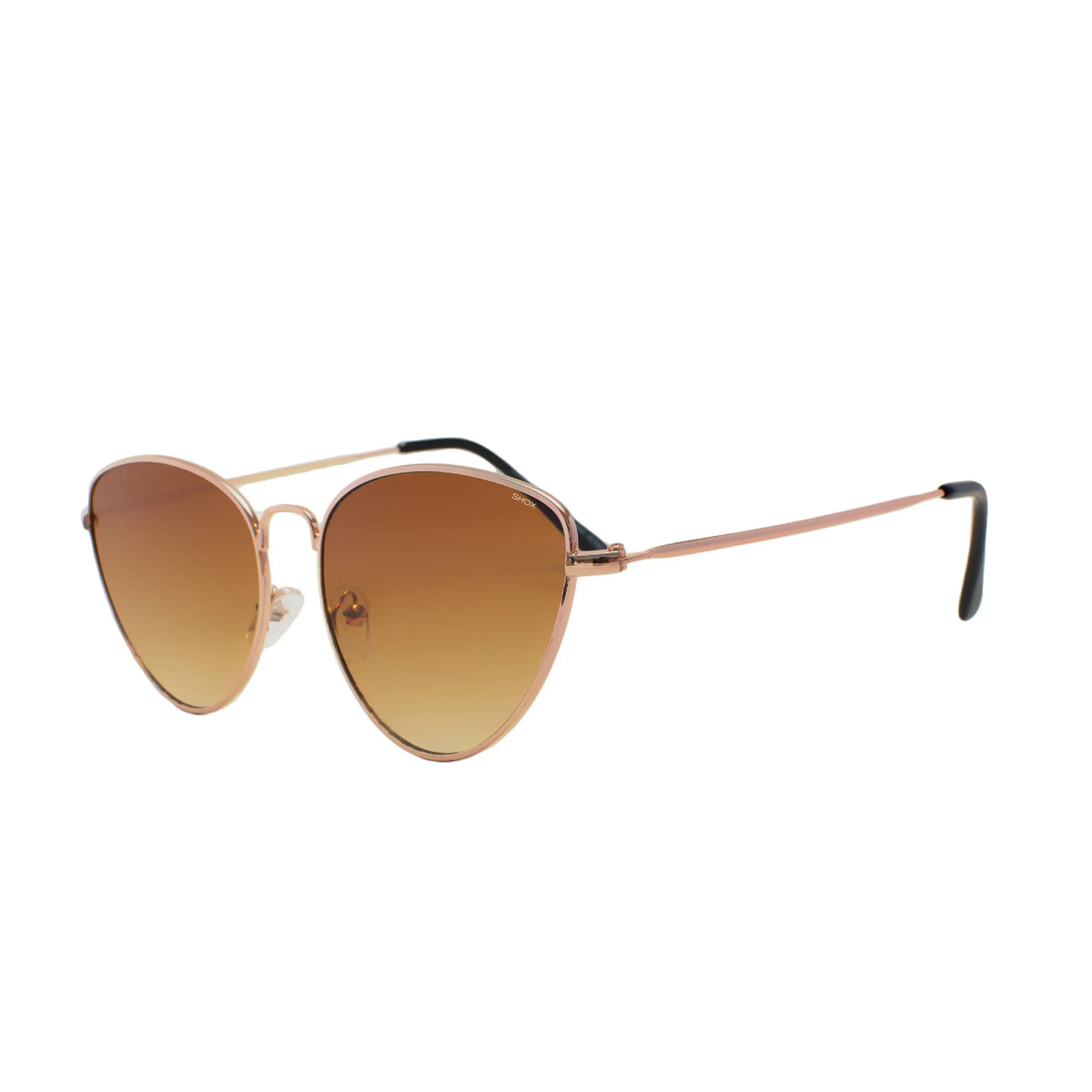 Angel – Lightweight Metal Cat Eye Sunglasses with Tinted Lenses SHOX