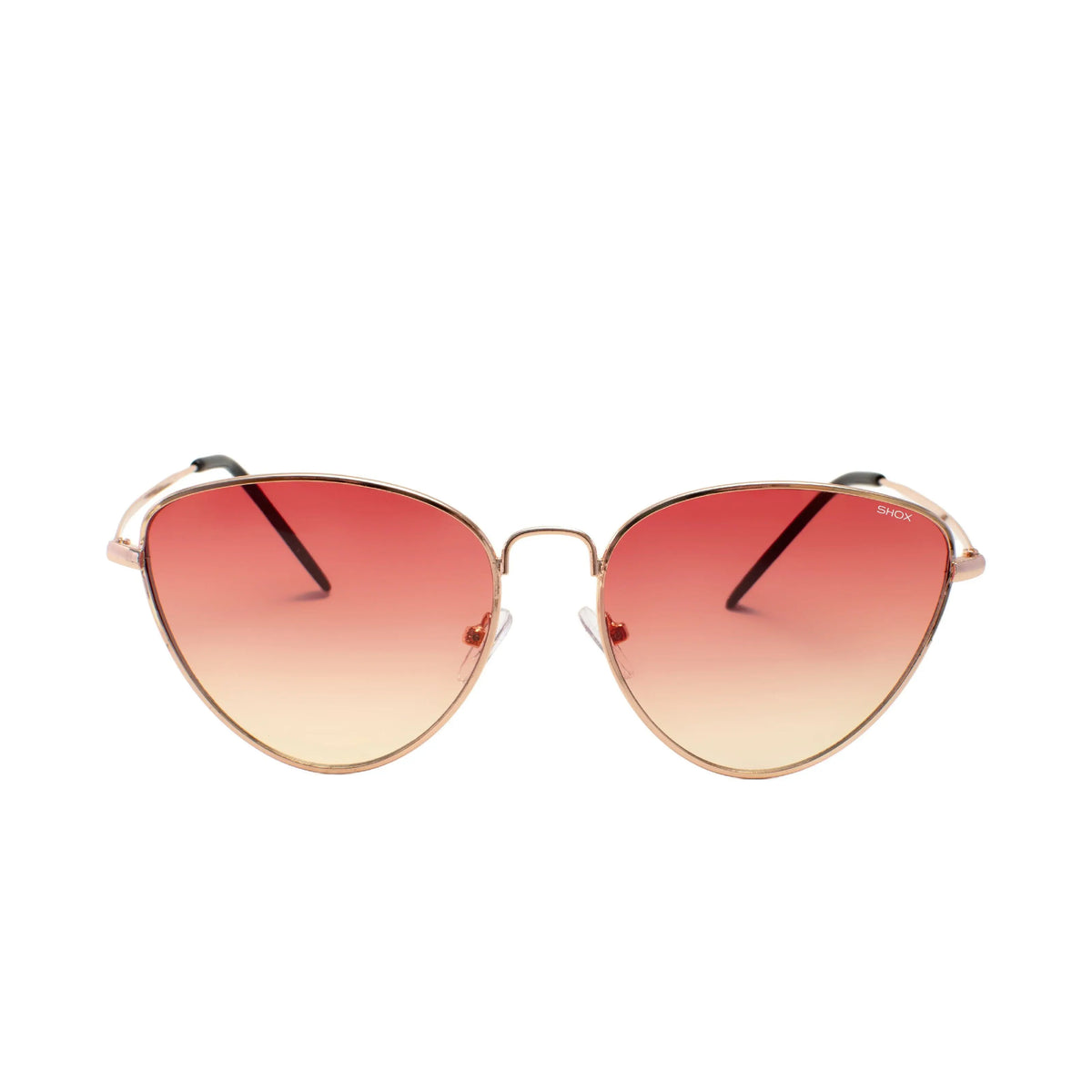 Angel – Lightweight Metal Cat Eye Sunglasses with Tinted Lenses SHOX