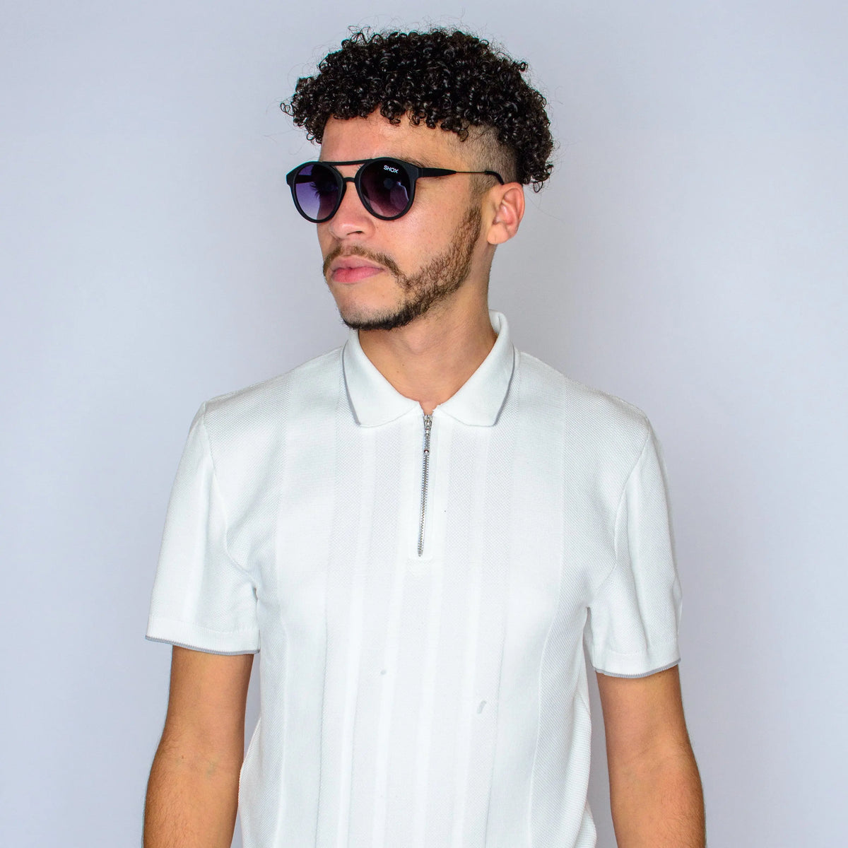 Bossing It – Unisex Round Frame Sunglasses Shoxshades