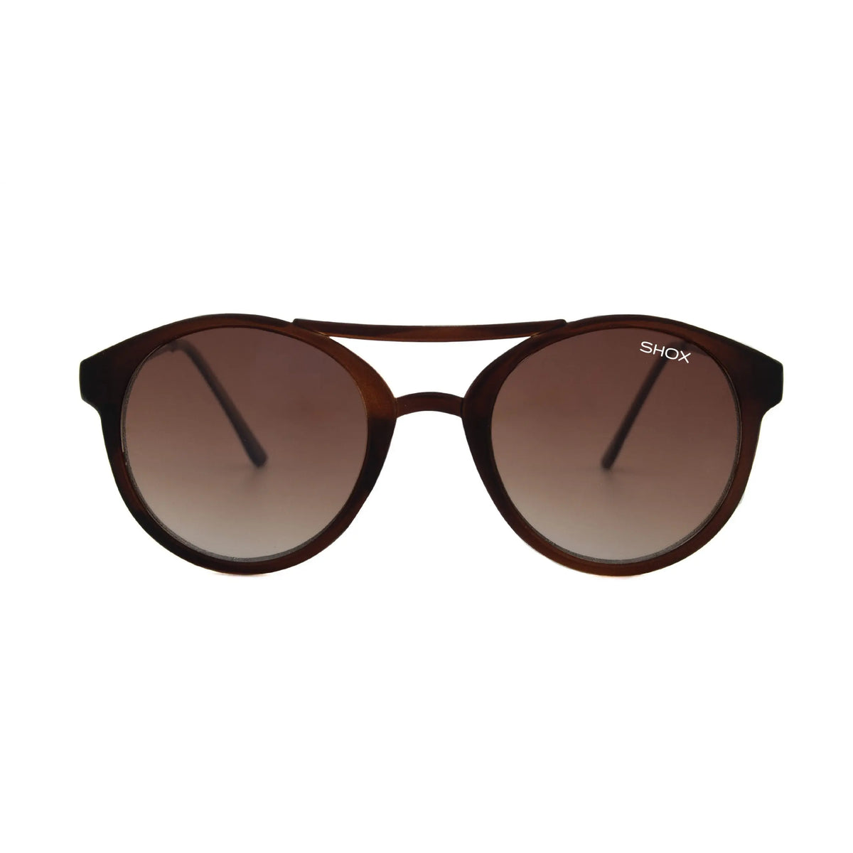 Bossing It – Unisex Round Frame Sunglasses Shoxshades