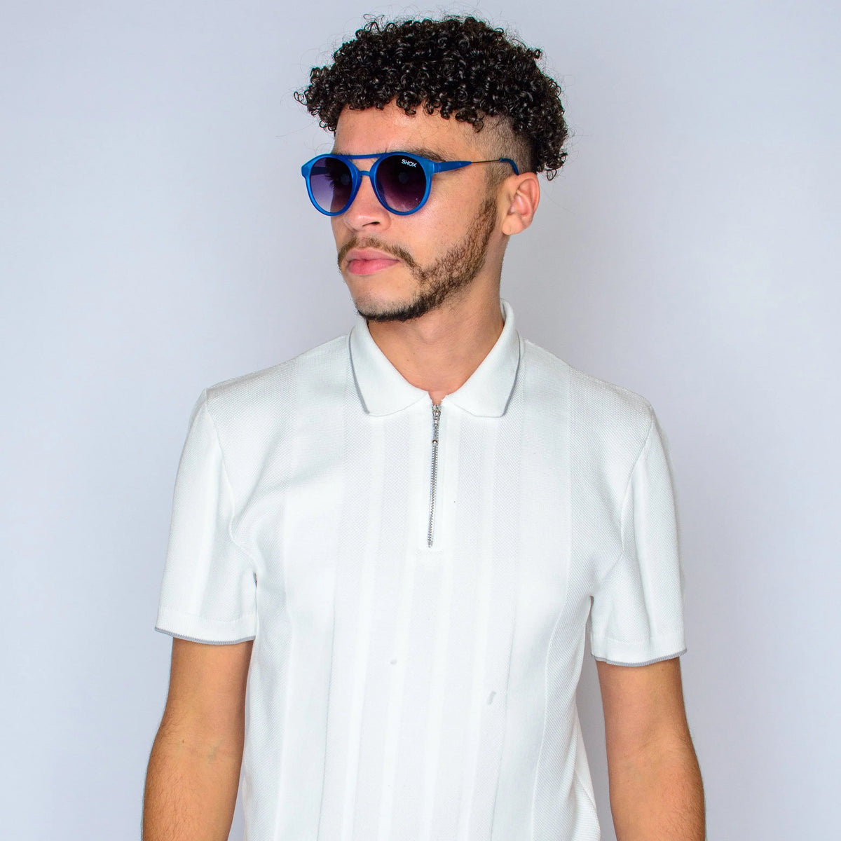 Bossing It – Unisex Round Frame Sunglasses Shoxshades