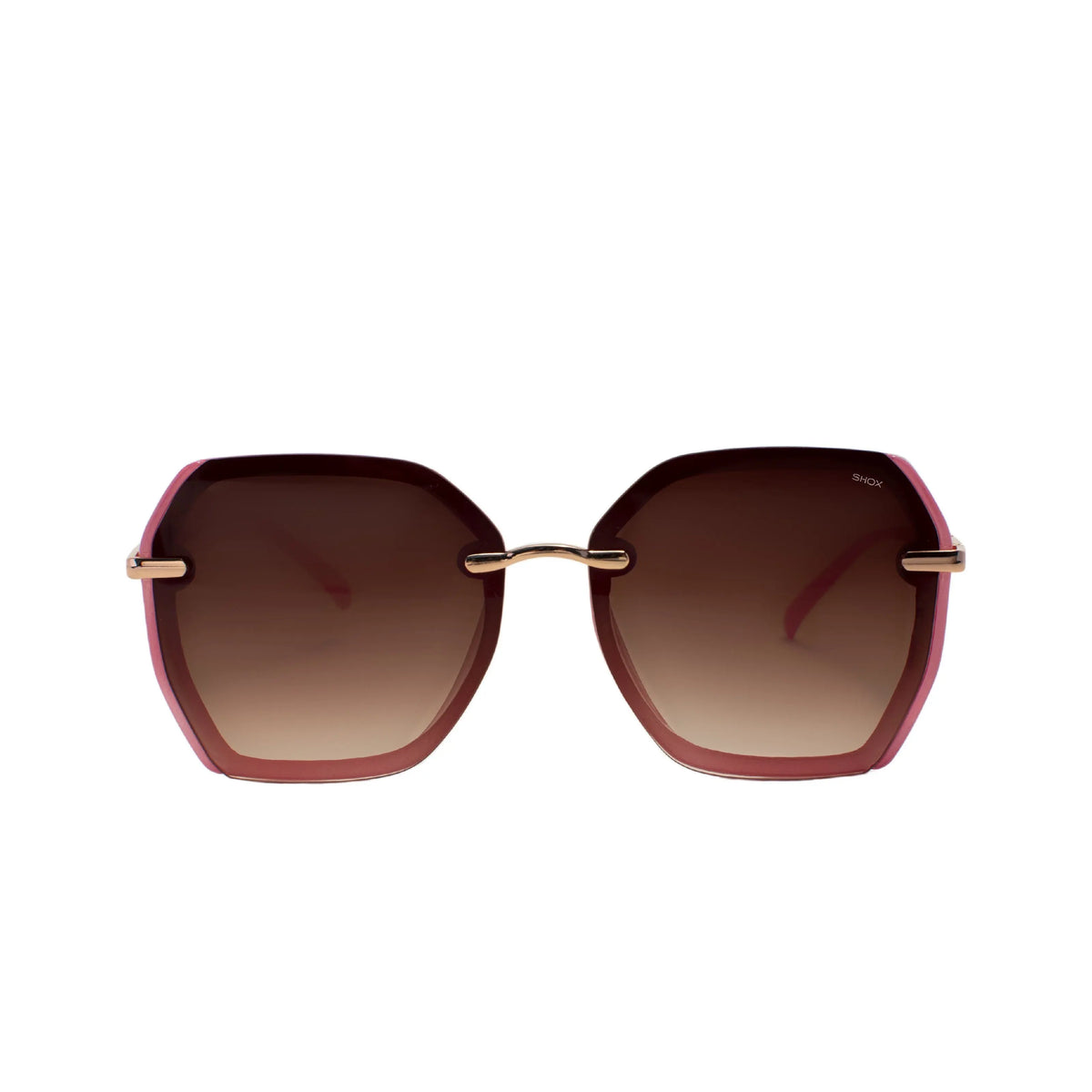 Dreaming – Oversized Acetate Sunglasses with Metal Detailing SHOX