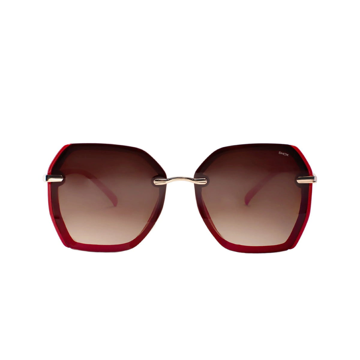 Dreaming – Oversized Acetate Sunglasses with Metal Detailing SHOX