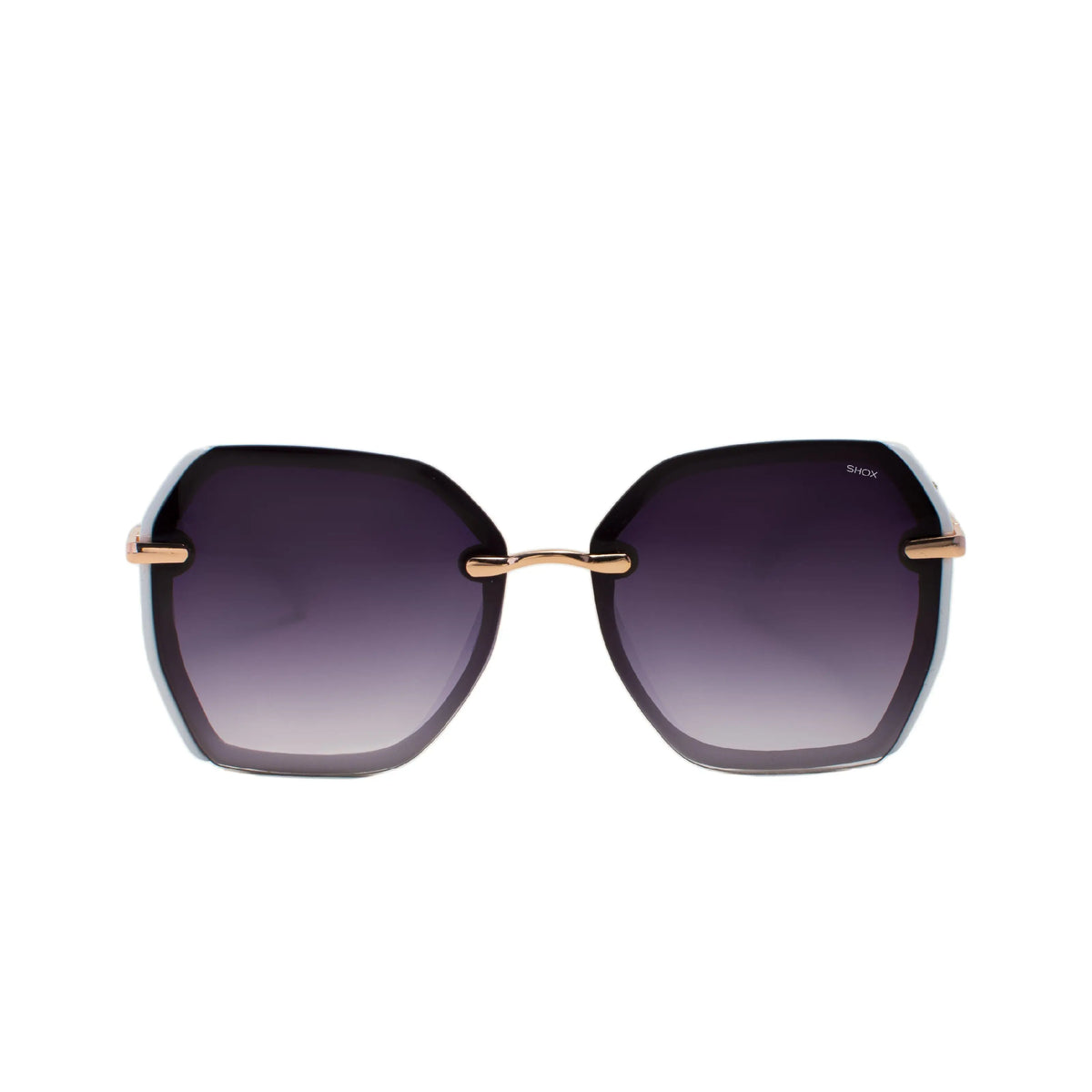 Dreaming – Oversized Acetate Sunglasses with Metal Detailing SHOX