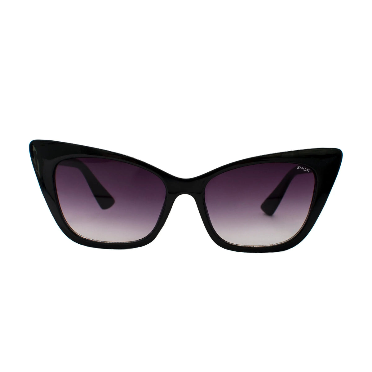 Feline Fine – Sculpted Cat Eye Sunglasses in Gradient Acetate SHOX