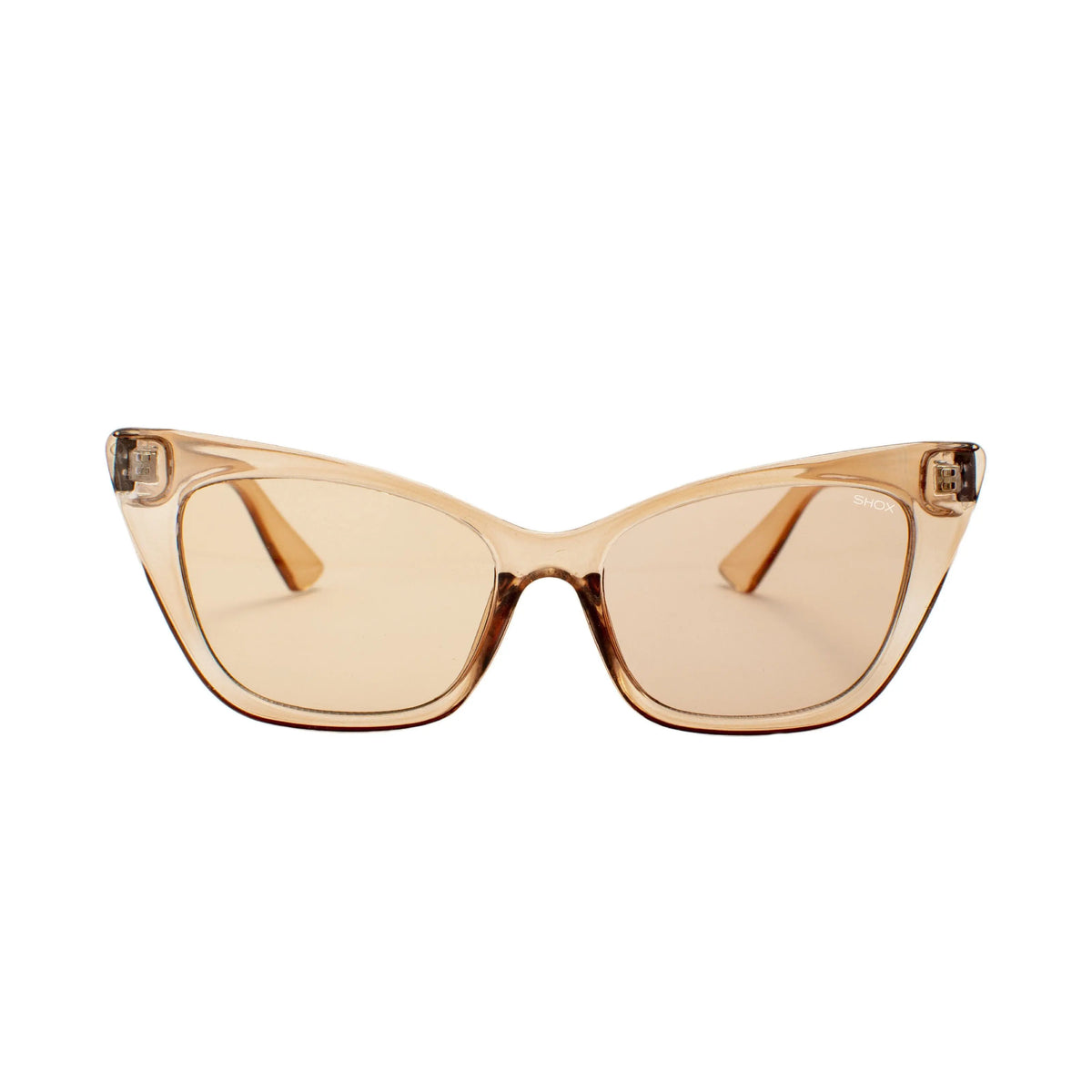 Feline Fine – Sculpted Cat Eye Sunglasses in Gradient Acetate SHOX