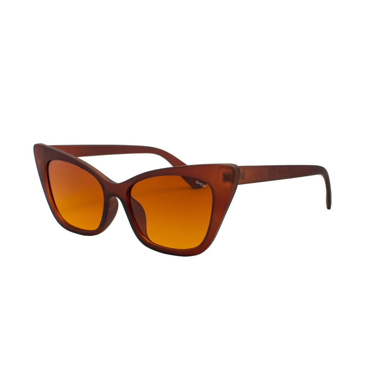 Feline Fine – Sculpted Cat Eye Sunglasses in Gradient Acetate SHOX
