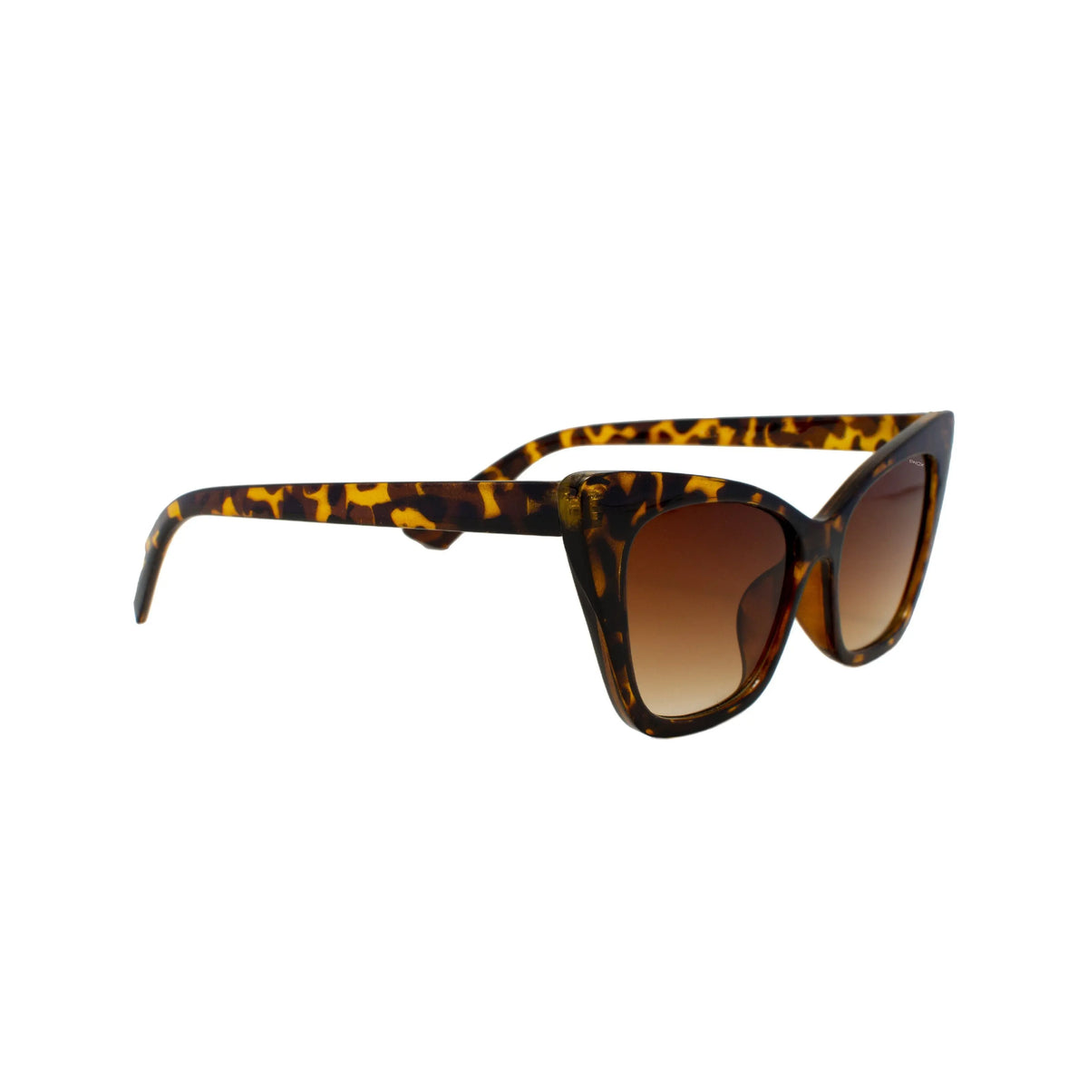 Feline Fine – Sculpted Cat Eye Sunglasses in Gradient Acetate SHOX