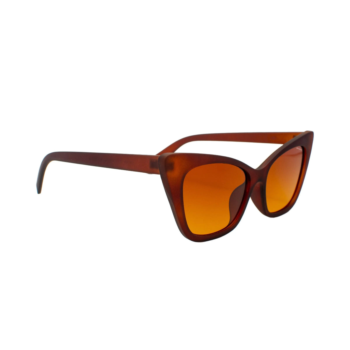 Feline Fine – Sculpted Cat Eye Sunglasses in Gradient Acetate SHOX