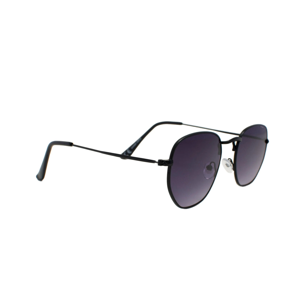 In The Mix – Hexagonal Metal Frame Sunglasses SHOX