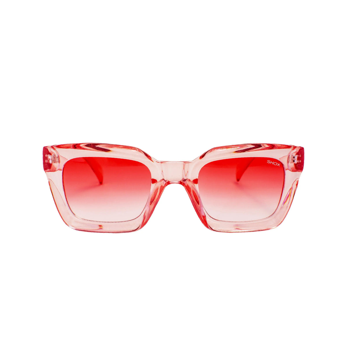 Stunnas – Sculpted Square Sunglasses in Contemporary Tones SHOX