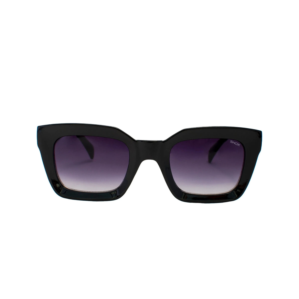 Stunnas – Sculpted Square Sunglasses in Contemporary Tones SHOX