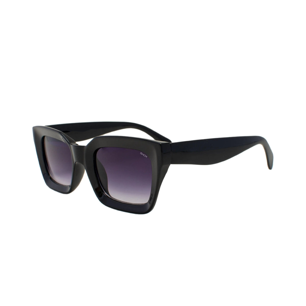 Stunnas – Sculpted Square Sunglasses in Contemporary Tones SHOX