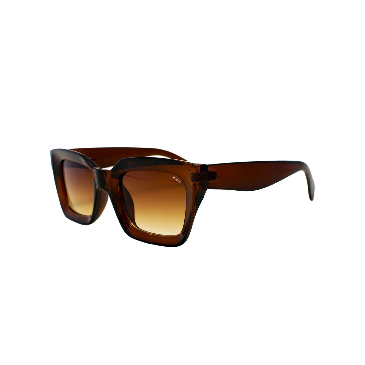Stunnas – Sculpted Square Sunglasses in Contemporary Tones SHOX