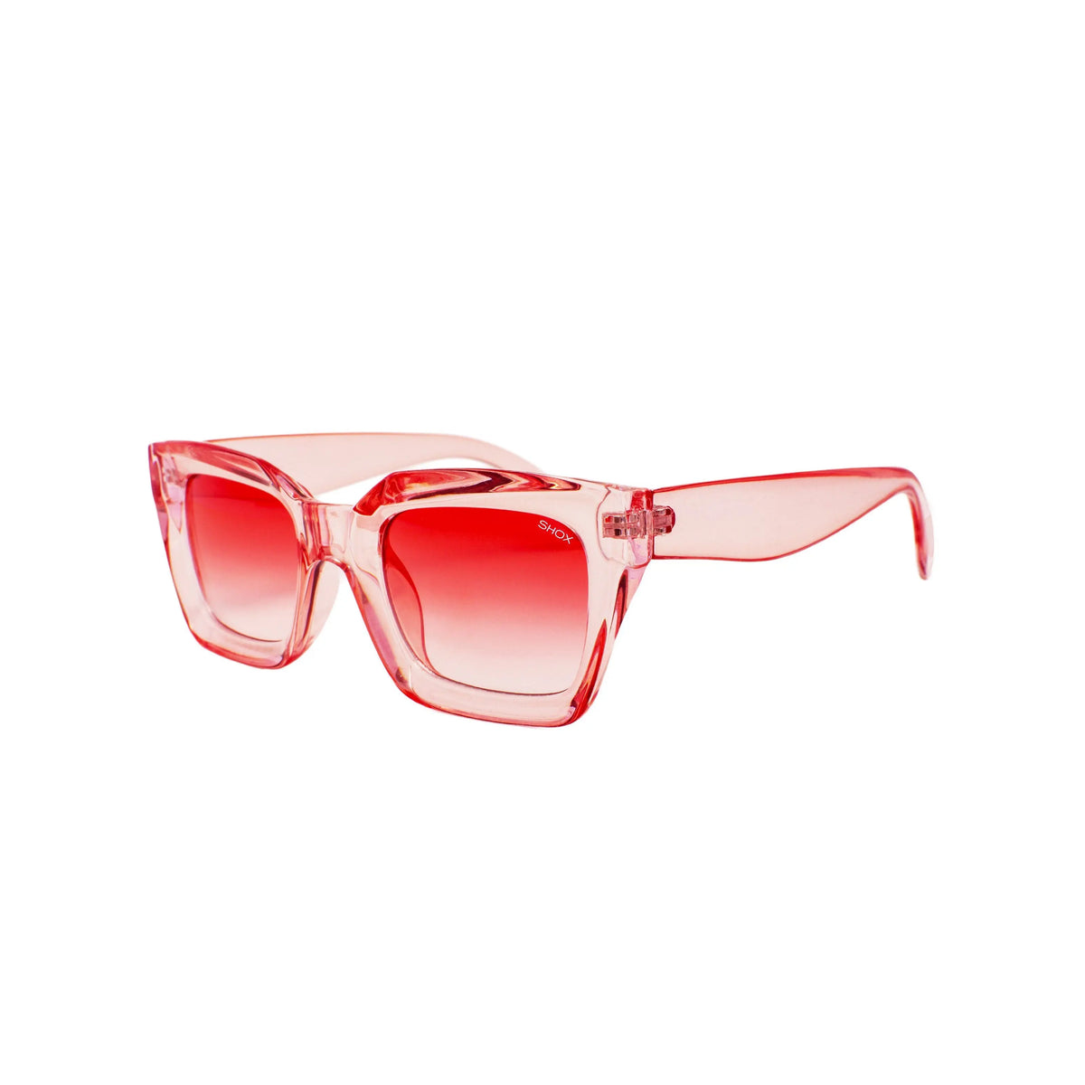 Stunnas – Sculpted Square Sunglasses in Contemporary Tones SHOX