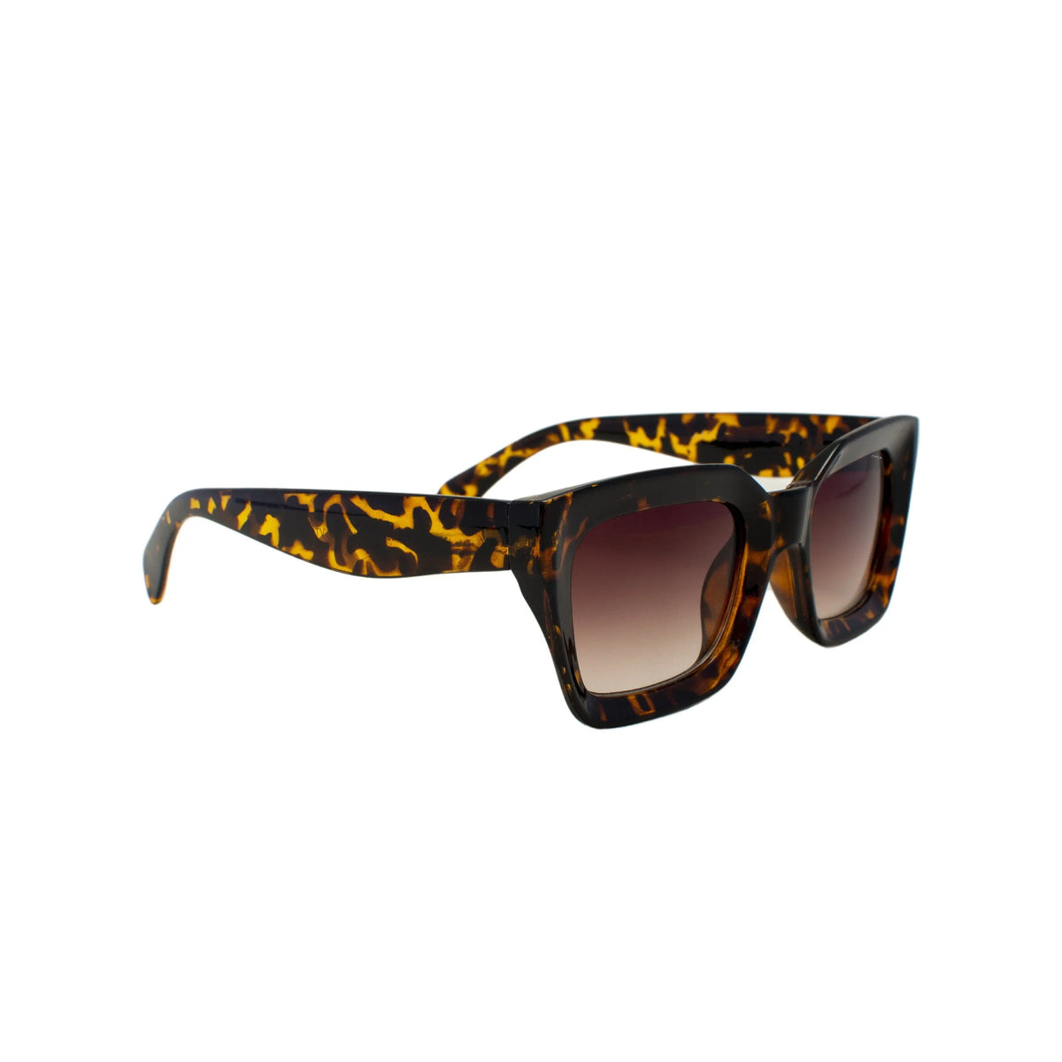 Stunnas – Sculpted Square Sunglasses in Contemporary Tones SHOX