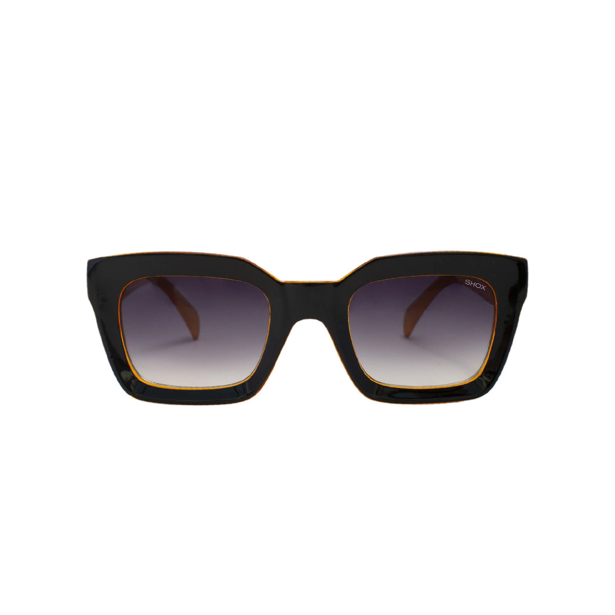 Stunnas – Sculpted Square Sunglasses in Contemporary Tones SHOX